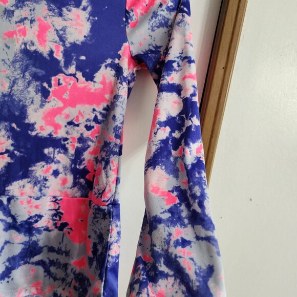 Under Armour Top Shirt Long Sleeve Tie Dye Girls 5 - Picture 4 of 5